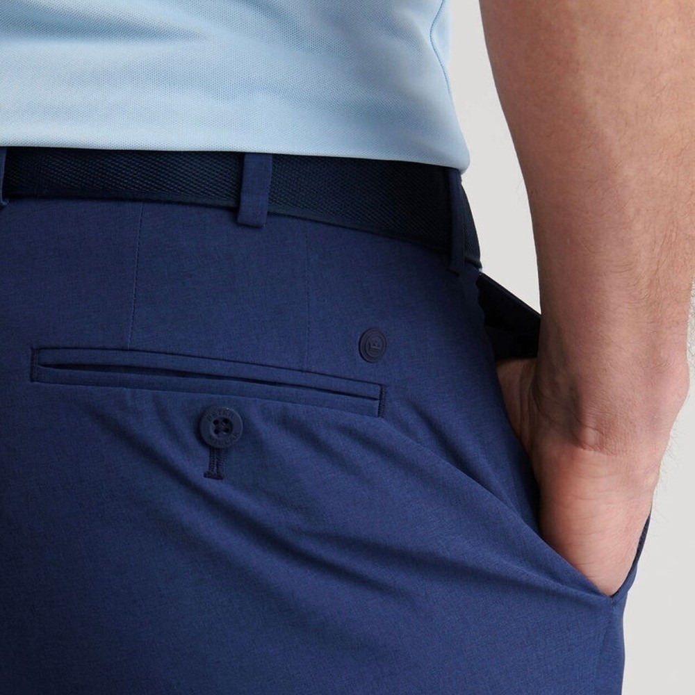 New Peter Millar Crown Crafted Men's Surge Performance Trouser Pants Navy 38x30 - Picture 5 of 6